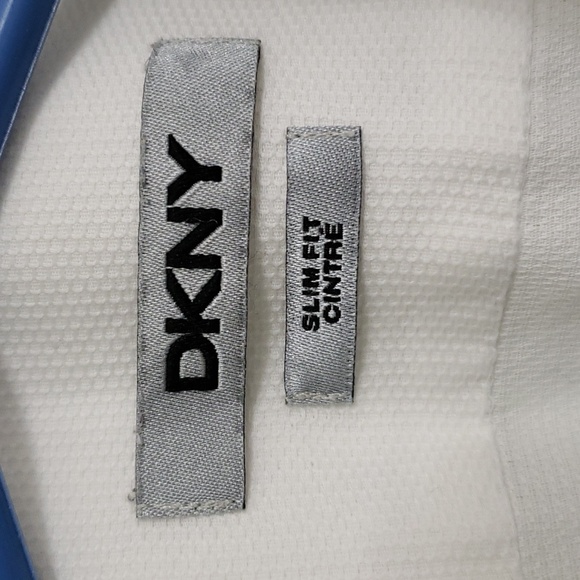 DKNY White Dress Shirt Size 16 32/33 - Picture 4 of 6